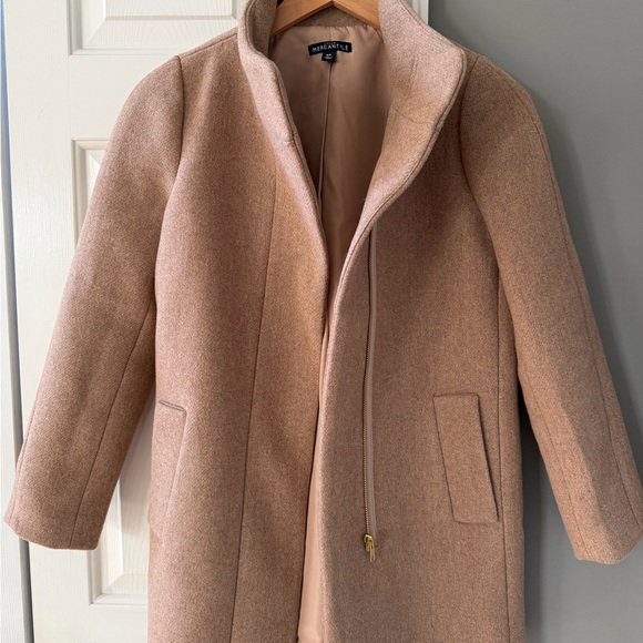 Elegant Tan J Crew Mercantile Women's Coat - Picture 2 of 6